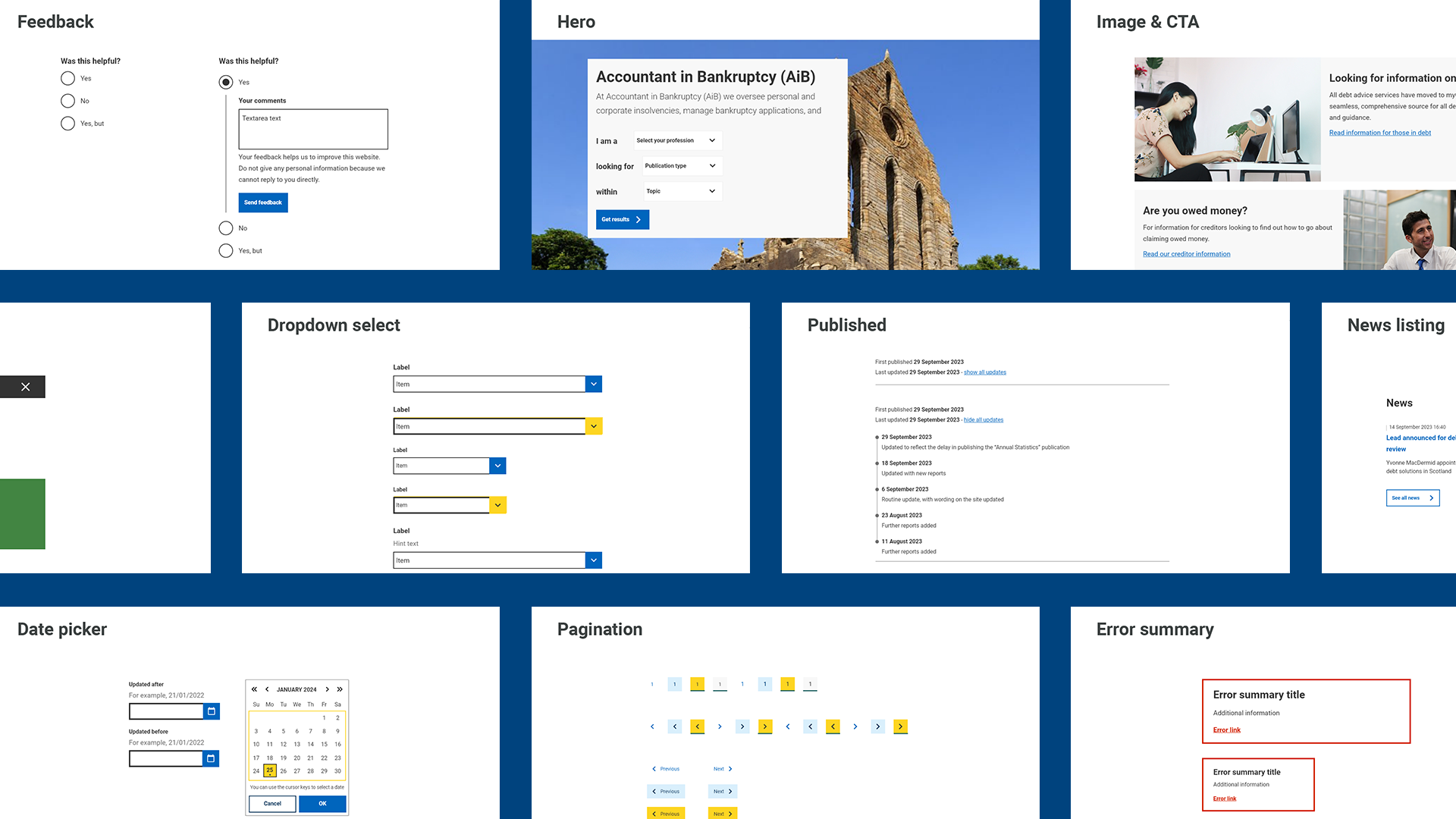 AiB – Scottish Government Design System
