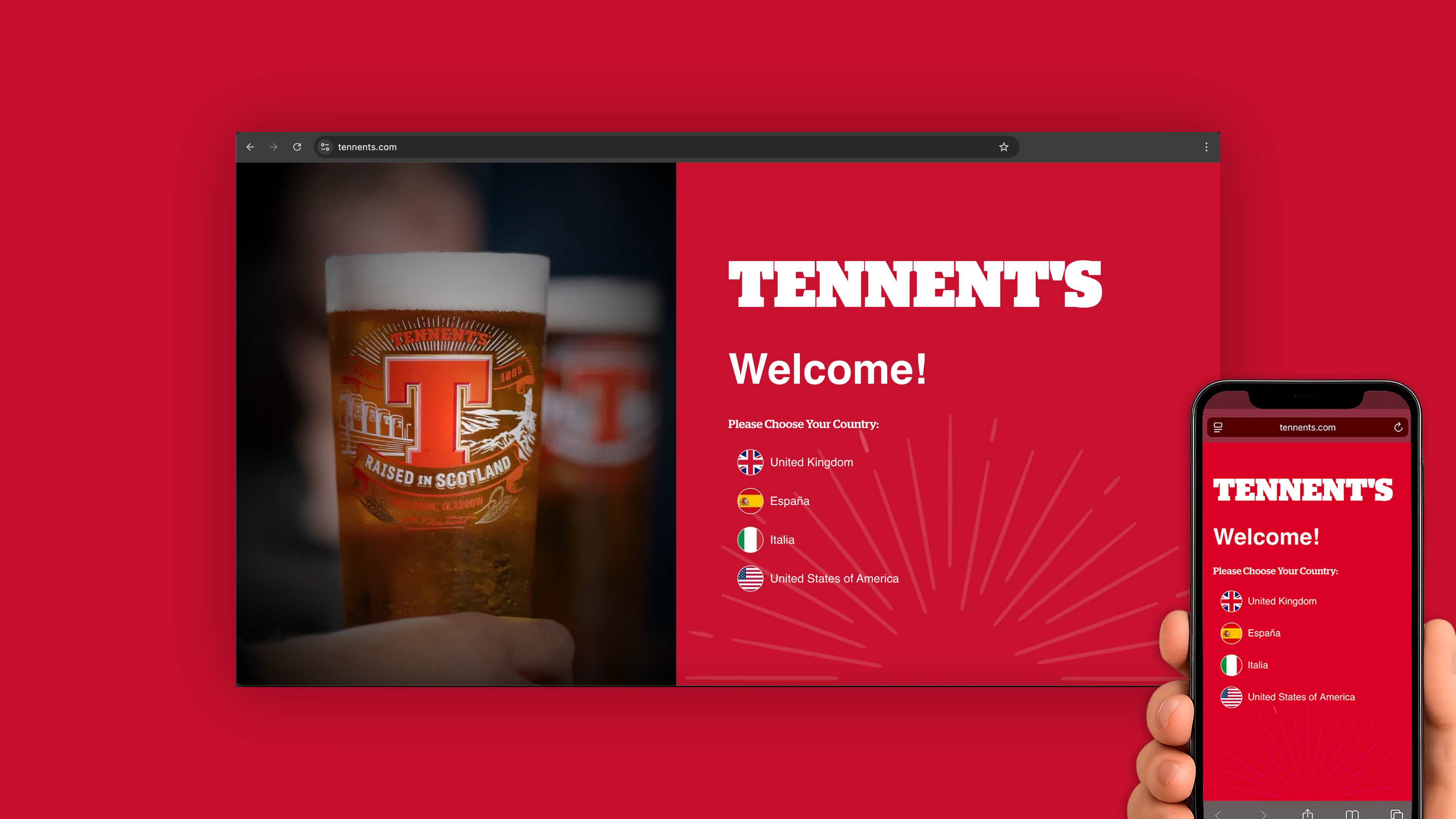 Tennents Dot Com Home