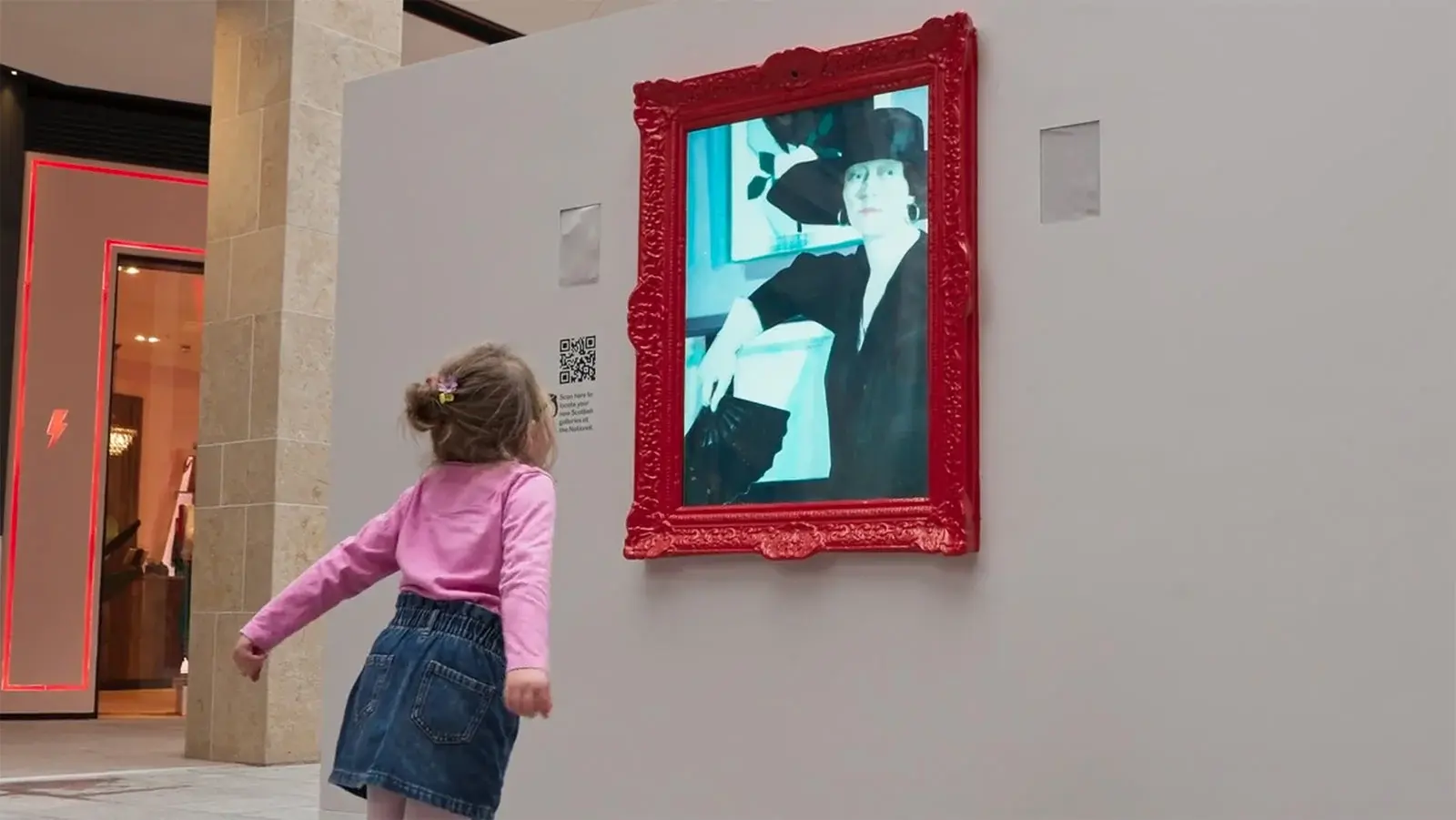 National Galleries Talk Art Wee Girl